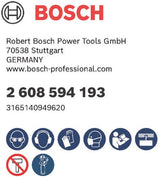 Bosch accessoires jeu de scies cloches pour le bois et le métal | 14 pièces - dont 60 68 76 mm - 2608594193