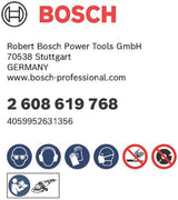 Bosch accessoires disque à tronçonner standard métal 125x1x22,23 - 2608619768