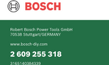 Accessoires Bosch Jeu de butées de profondeur 3 pièces | 6,8, 10mm-2609255318