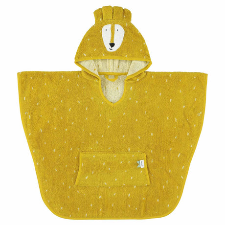 Poncho Trixie - m. lion - 100% coton biologique - cape de bain enfant avec capuche - avec de jolis détails