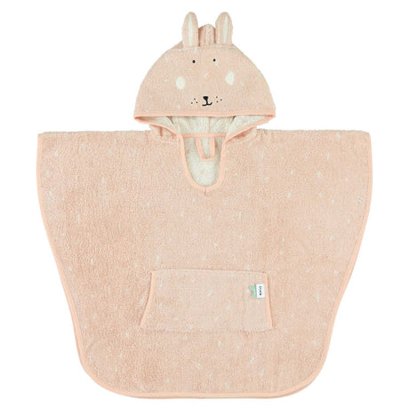 Poncho Trixie - Mme. lapin - 100% coton biologique - cape de bain enfant avec capuche - avec de jolis détails