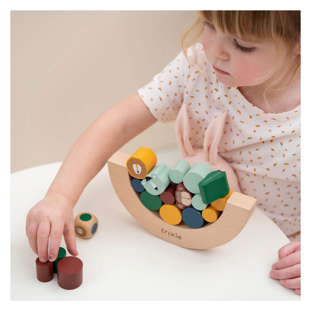 Trixie Wooden Balance juega animales