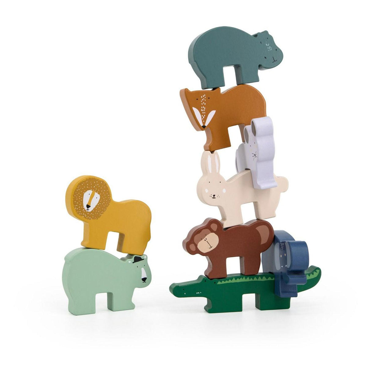 Trixie wooden stacking animals