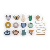 Animales de madera Trixie Hingling Beads