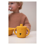 Gobelet Trixie - mr. lion - gobelet pour bébé - gobelet anti-déversement - pour bébés à partir de 4 mois - en silicone - passe au lave-vaisselle