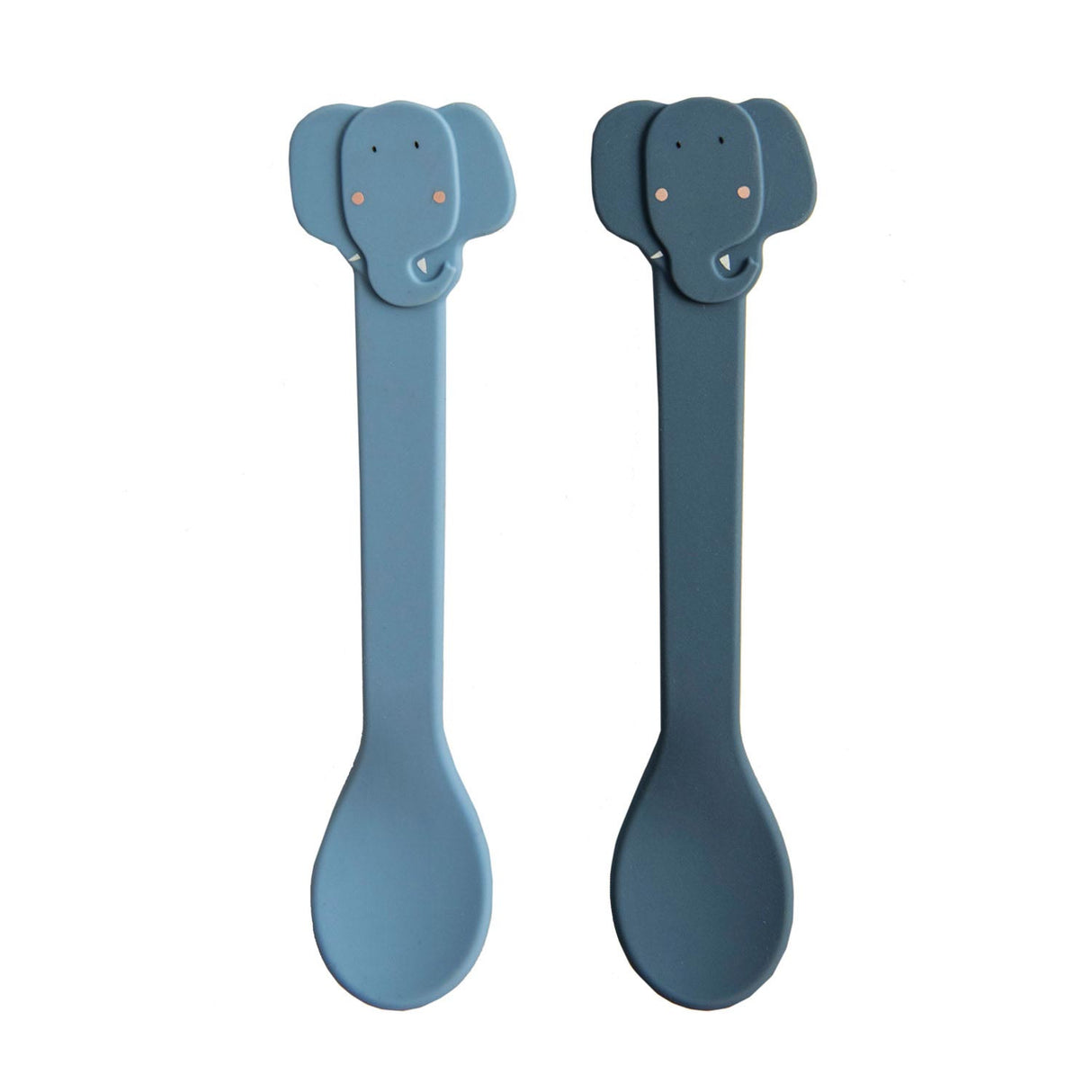 Cuillère en silicone Trixie - Mme. éléphant, 2 pcs.