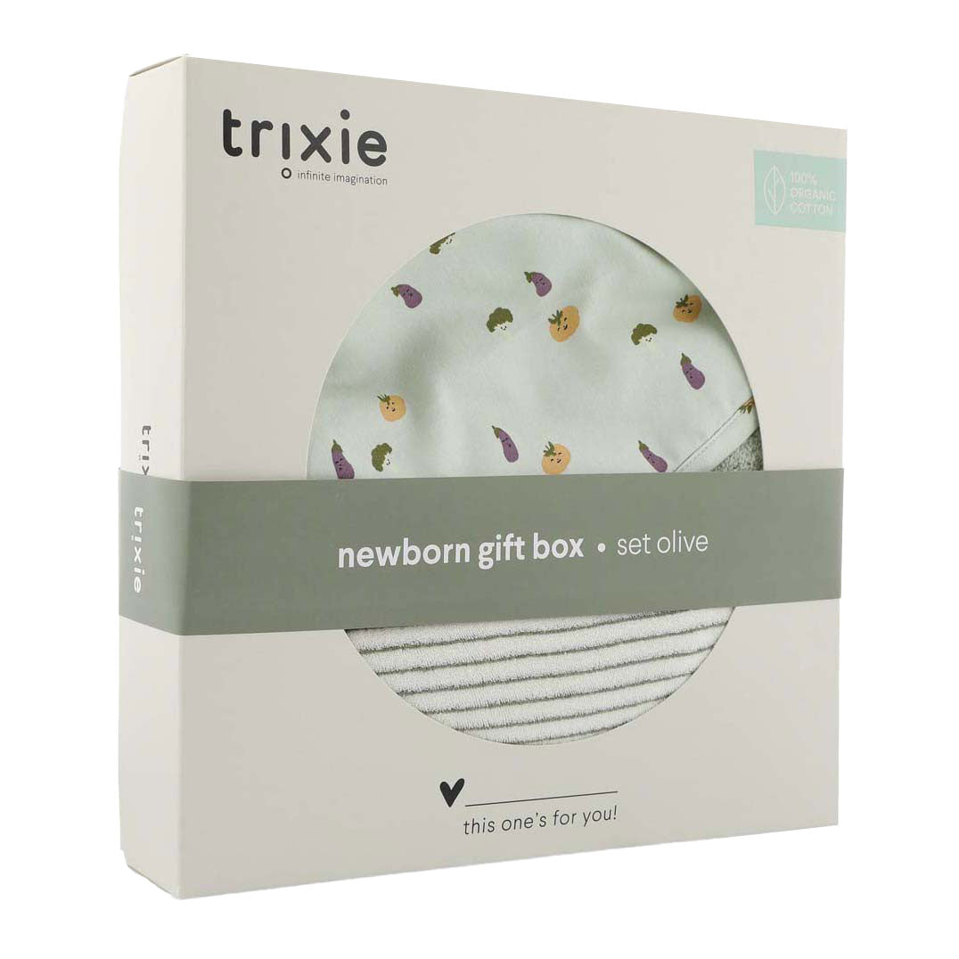 Trixie coffret cadeau nouveau-né l - légumes sympathiques