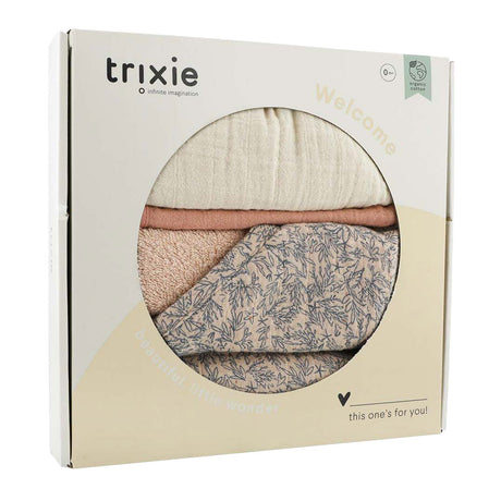Coffret cadeau nouveau-né Trixie l - jolies feuilles