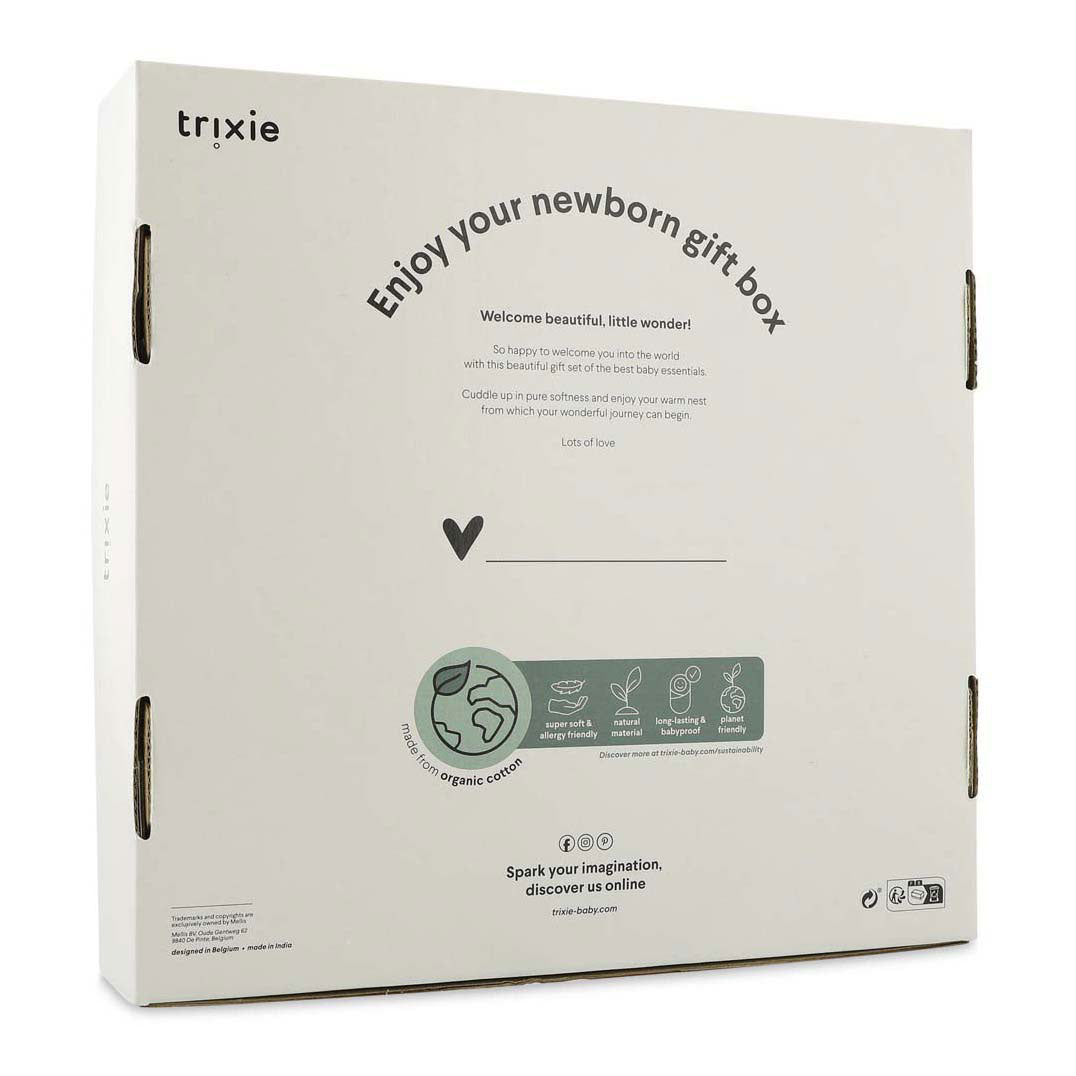 Coffret cadeau nouveau-né Trixie l - jolies feuilles