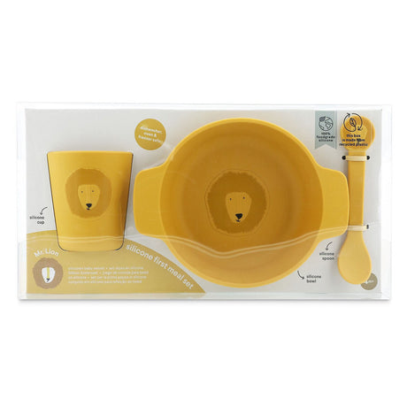 Trixie Silicone Baby Eetset - M. Lion