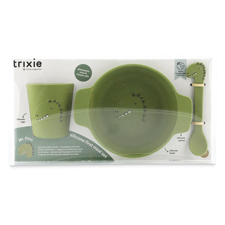 Trixie Silicone Baby Eetset - M. Dino