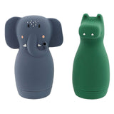 Trixie Badspeelgoed Squeezy Dieren Mrs. Elephant Mr Crocodile