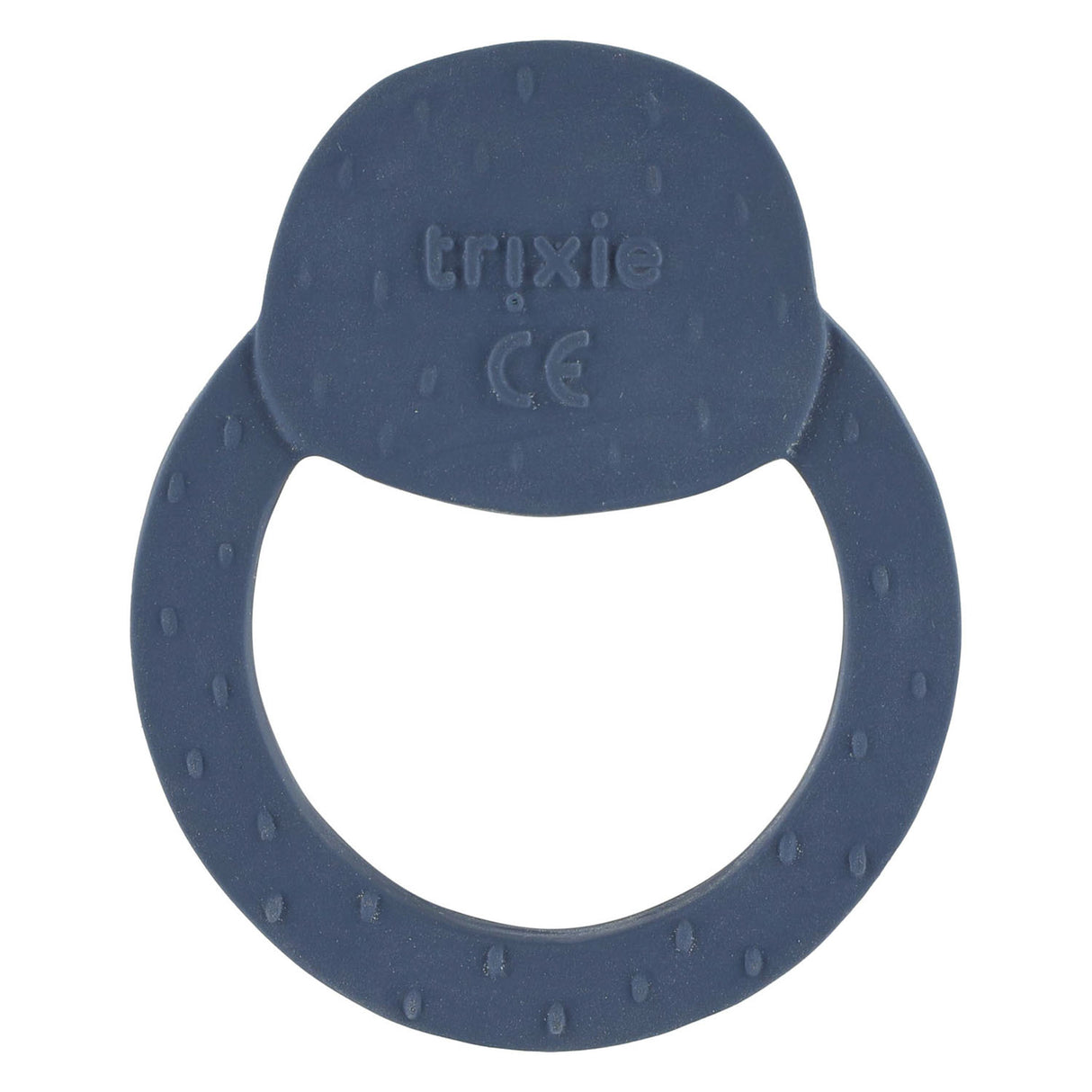 Trixie Natural Rubber Round Bijtring - M. Penguin