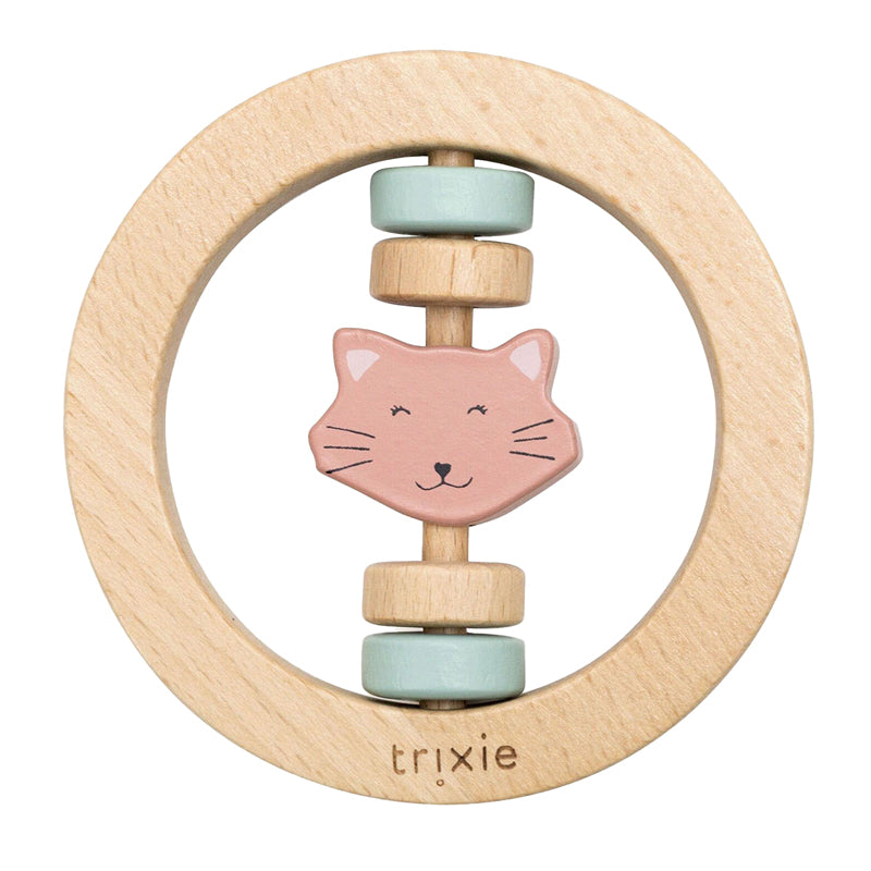 Trixie Wooden Rattle - Mrs. gatto