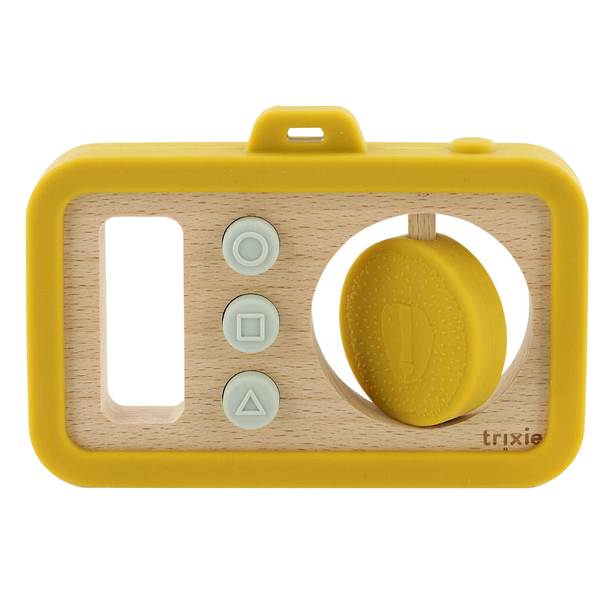 Trixie Wooden Silicone Baby Camera - Mr. Lion