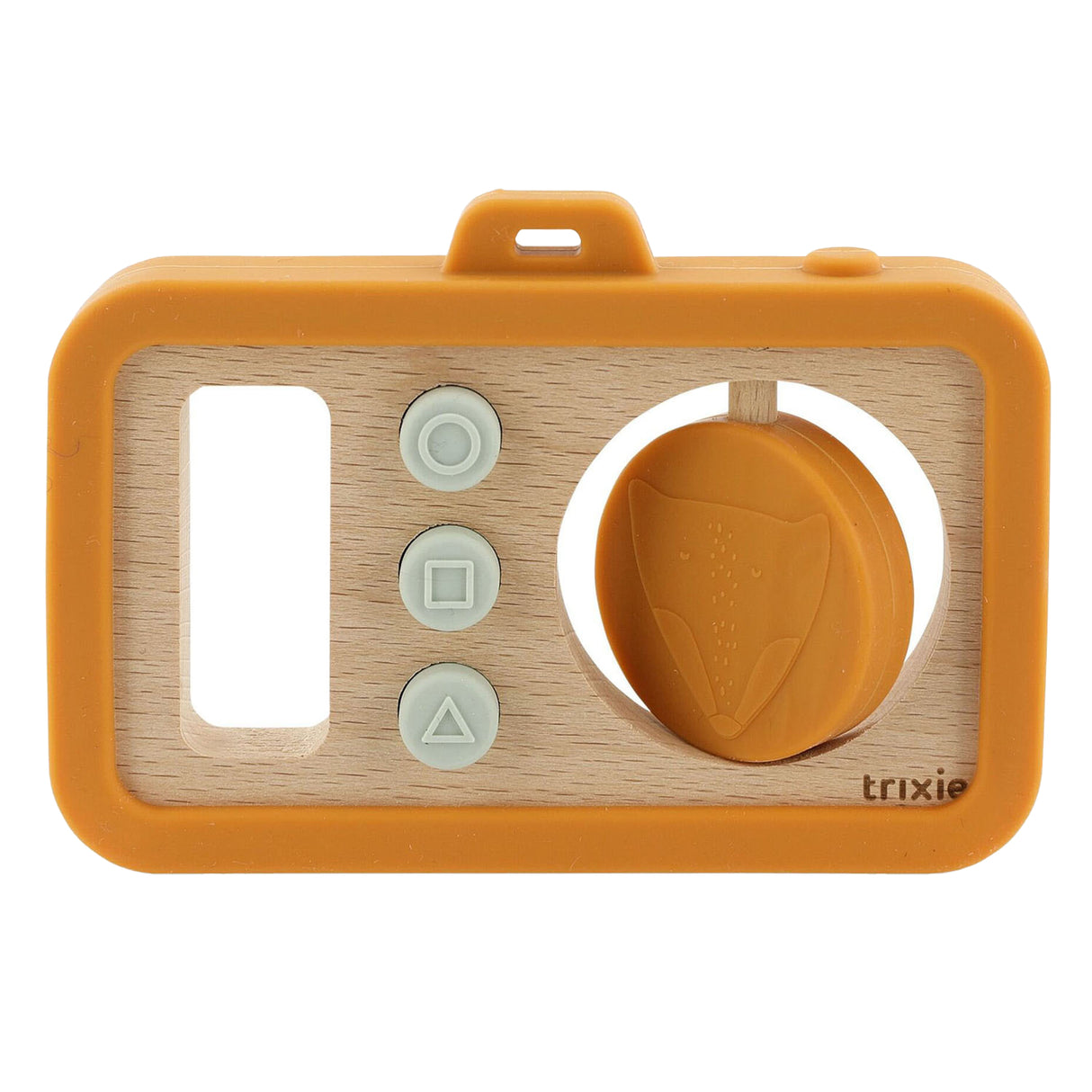 Trixie houten siliconen baby camera mr. fox