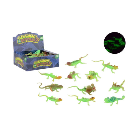 Johntoy John jouet phosphorescent reptile 15cm