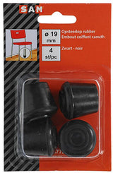 Mack 1047720 - opsteekdop rubber zwart ø 19 mm 4 st pcs | 6 stuks