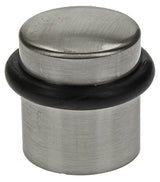 Mack 1047636 - deurstop cilindermodel inox look ø 30h35 mm 1 st pc | 6 stuks