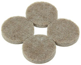 Mack 1047683 - super-vilt zelfklevend beige ø 28 mm 8 st pcs | 12 stuks
