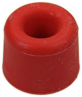 Mack 1047643 - deurstop rubber + schroef rood 30 x 25 mm 2 st pcs | 6 stuks