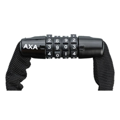 Axa chaîne antivol rigide 120cm cadenas à code violet (carte)
