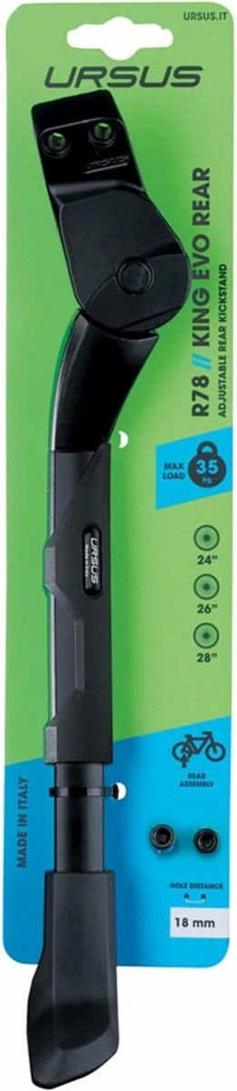Ursus standard King Evo Achtervork R18 noir