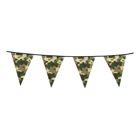 Ligne de drapeau de camouflage de Boland, 6mtr.
