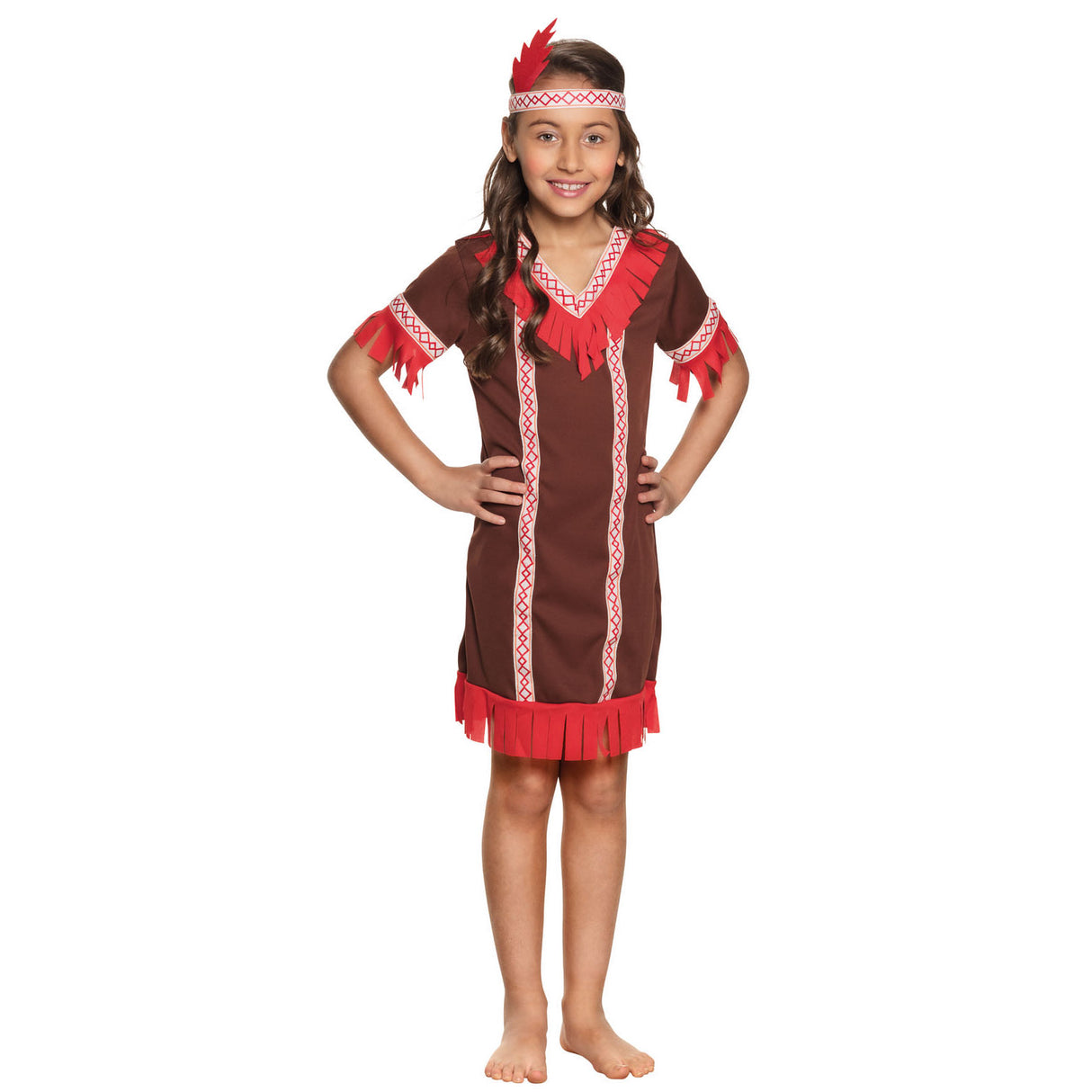 Boland Children's Costume Indian, 7-9 år gammel