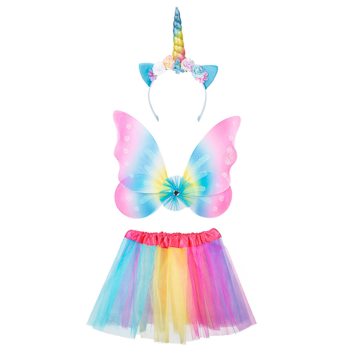 Ensemble de costumes de fée licorne Boland