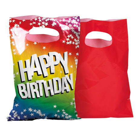 Sacs distributeurs Boland joyeux anniversaire, 6 pcs.
