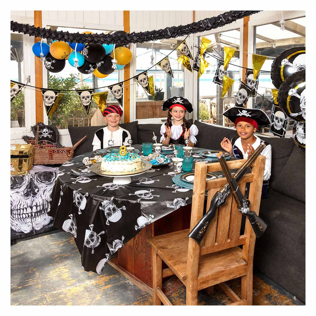 Boland tirez le coffre au trésor des pirates pinata