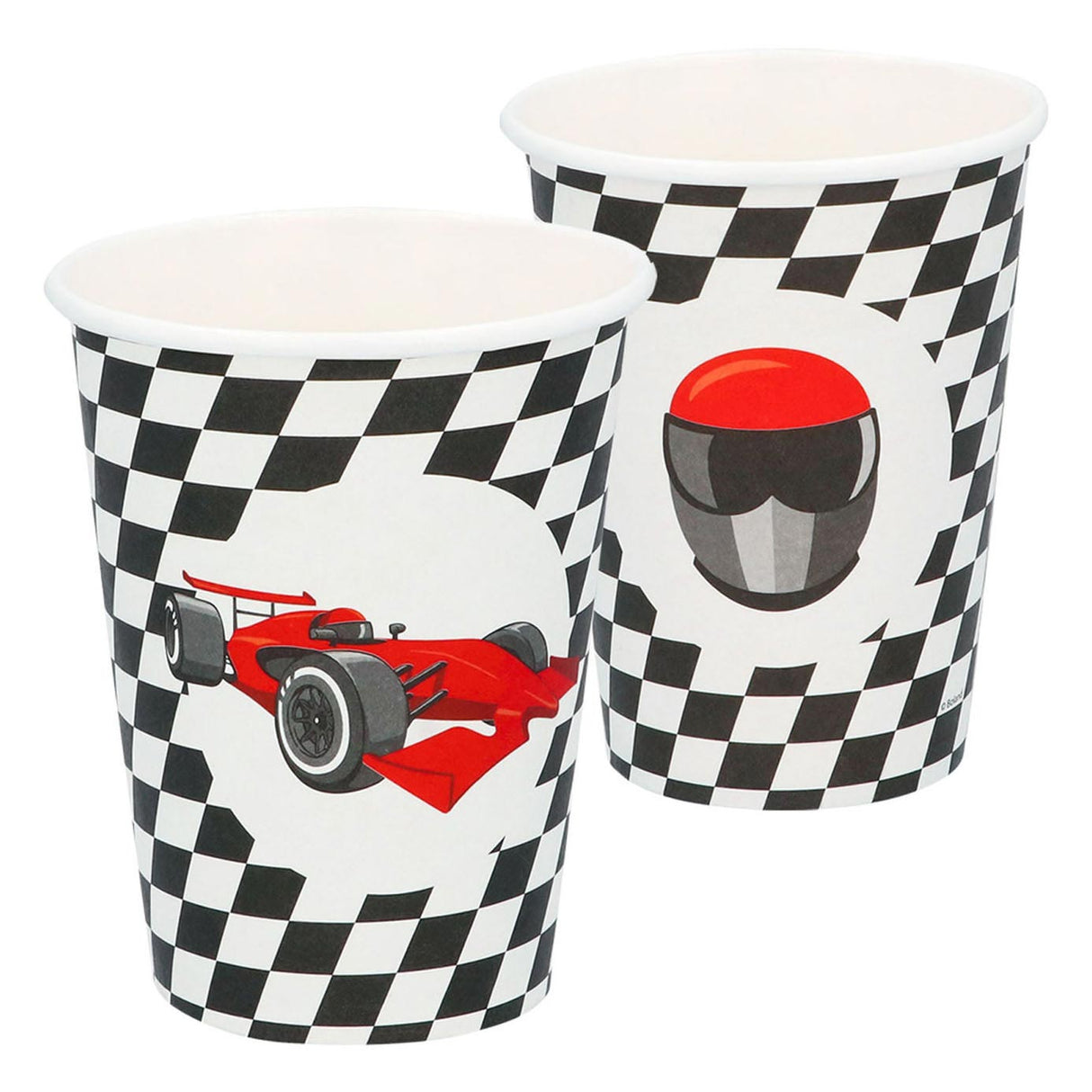 Gobelets en papier Boland Racing, 8 pièces.