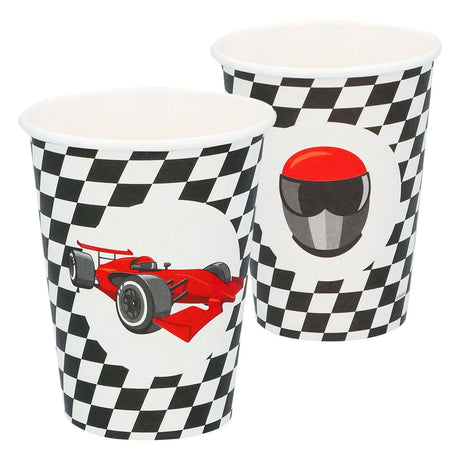 Gobelets en papier Boland Racing, 8 pièces.