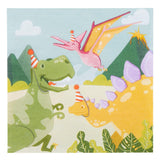 Boland serviettes fête dinosaure, 33x33cm