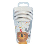 Boland gobelets en papier safari, 8 pcs.