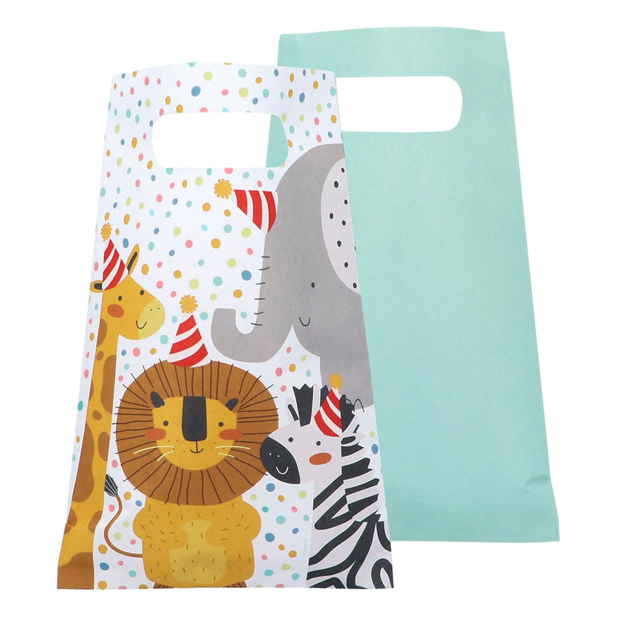 Boland sacs de fête en papier safari, 10 pcs.