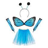 Boland ensemble de déguisement papillon bleu