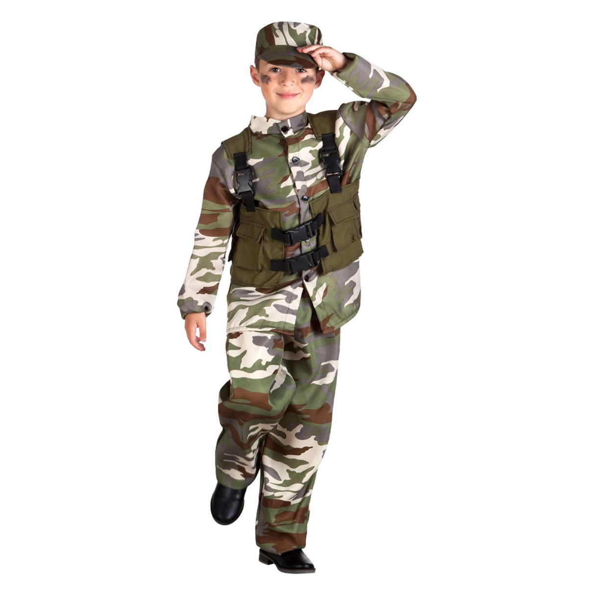 Costume de soldat Boland pour enfants, 4-6 ans