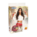 Boland set de danse orientale rouge, 3 pièces.