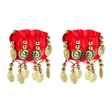 Boland set de danse orientale rouge, 3 pièces.