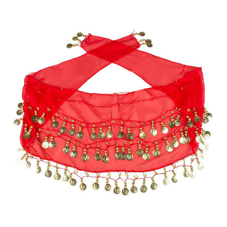 Boland set de danse orientale rouge, 3 pièces.