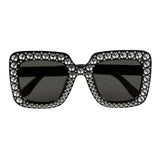 Boland lunettes de fête bling bling noir
