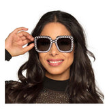 Boland lunettes de fête bling bling noir
