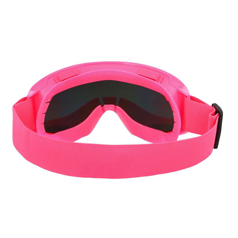 Boland party lunettes de ski rose fluo