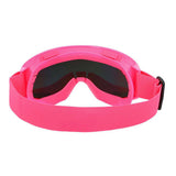Boland party lunettes de ski rose fluo