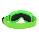 Boland party lunettes de ski vert fluo