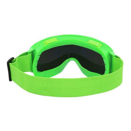 Boland party lunettes de ski vert fluo
