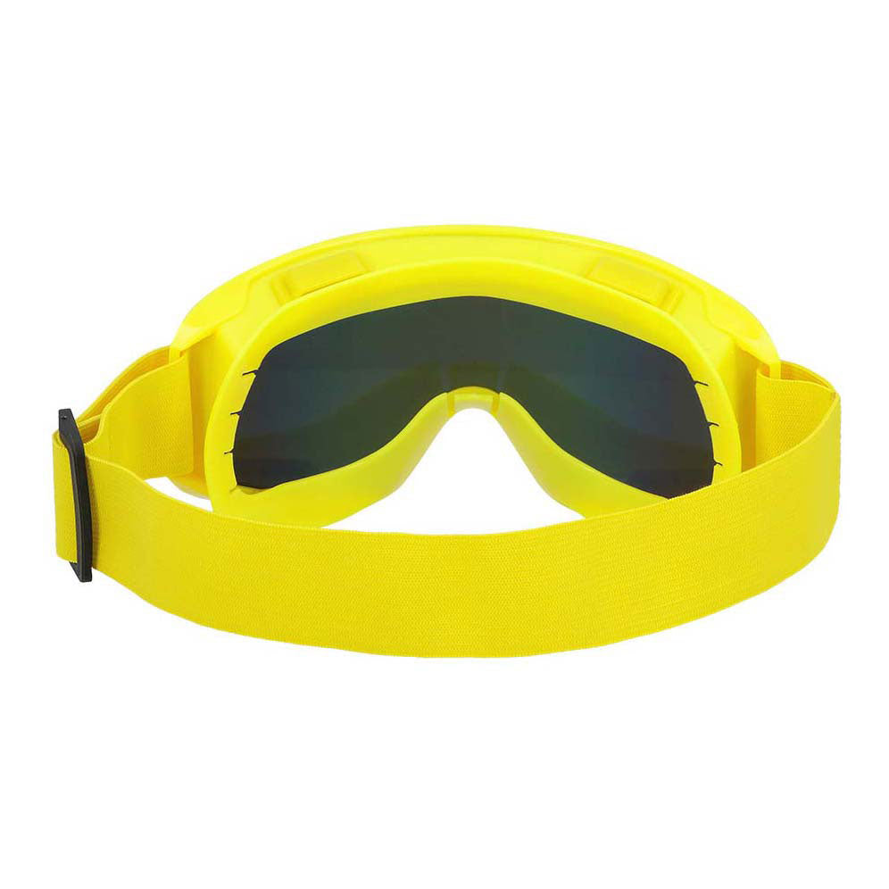 Boland party lunettes de ski jaune fluo