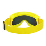 Boland party lunettes de ski jaune fluo